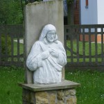 ks. M. Dubiel - „Rzeźba Pan Jezus 1" [Poręba Dzierżna - rejon plebanii]